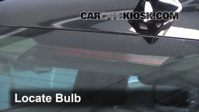 2014 Chevrolet Impala LT 3.6L V6 FlexFuel Éclairage Feu de freinage central (remplacer l'ampoule)